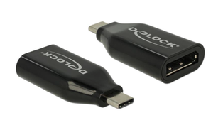 Delock Adapter USB-C mit - DP f, 4K, 60Hz Schwarz