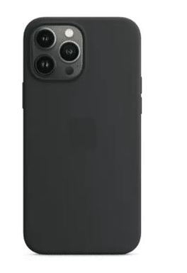 Silicone Case with MagSafe for iPhone 13 Pro Max – Black