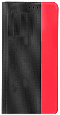 Samsung A33 5G Book Case Fashion Black-Red Prio